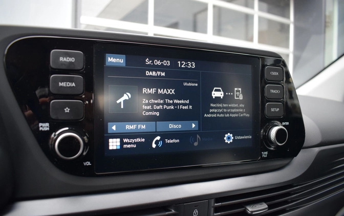 Hyundai Bayon cena 94900 przebieg: 7500, rok produkcji 2023 z Maków Mazowiecki małe 596